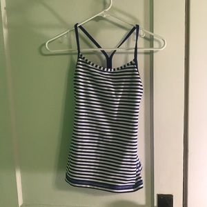 Nautical lululemon tank top